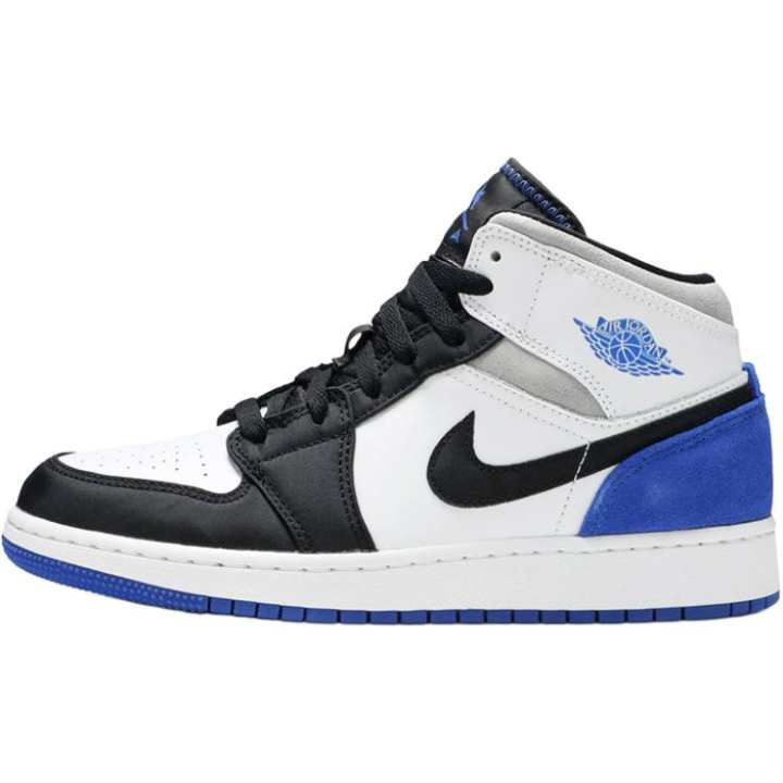 Jordan Jordan 1 Mid SE White Black Royal GS