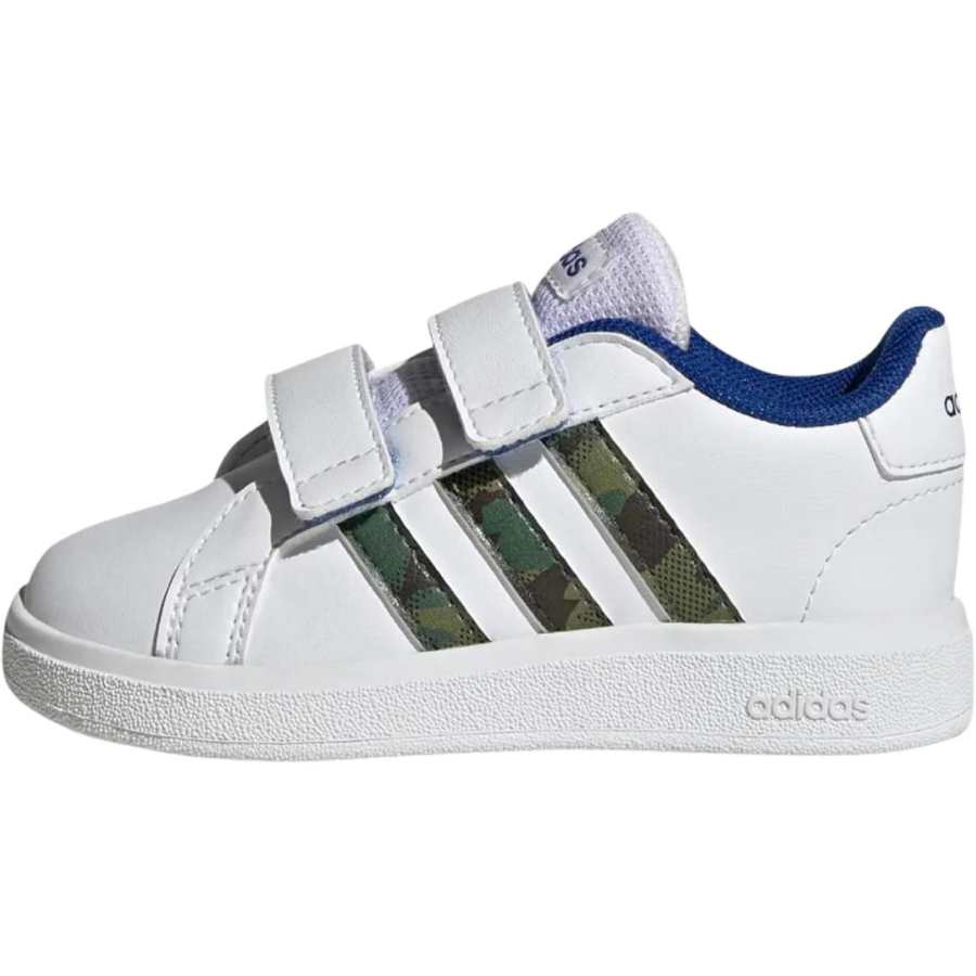 Adidas Neo GRAND COURT Abrasion Resistant Low top Toddler Shoes Infant And Toddler
