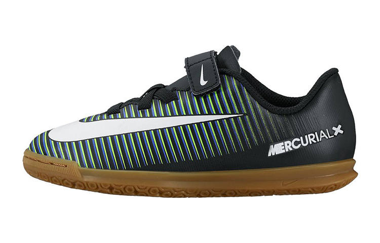 Nike Nike Mercurial JR Mercurial Vortex 3 Slip-Resistant Cushioning Wear-Resistant Low-Top Kids' Soccer Shoes Black Kids'