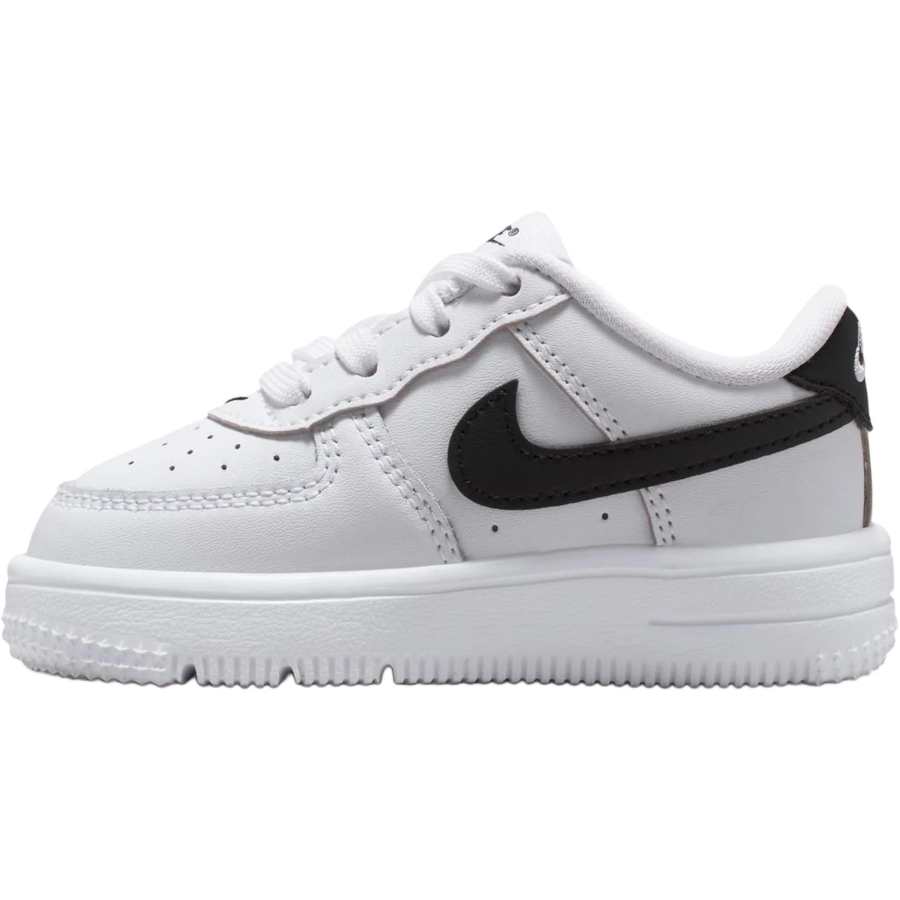 Nike Nike Air Force 1 Abrasion Resistant Abrasion Resistant Low top Toddler Shoes White/Black Infant And Toddler