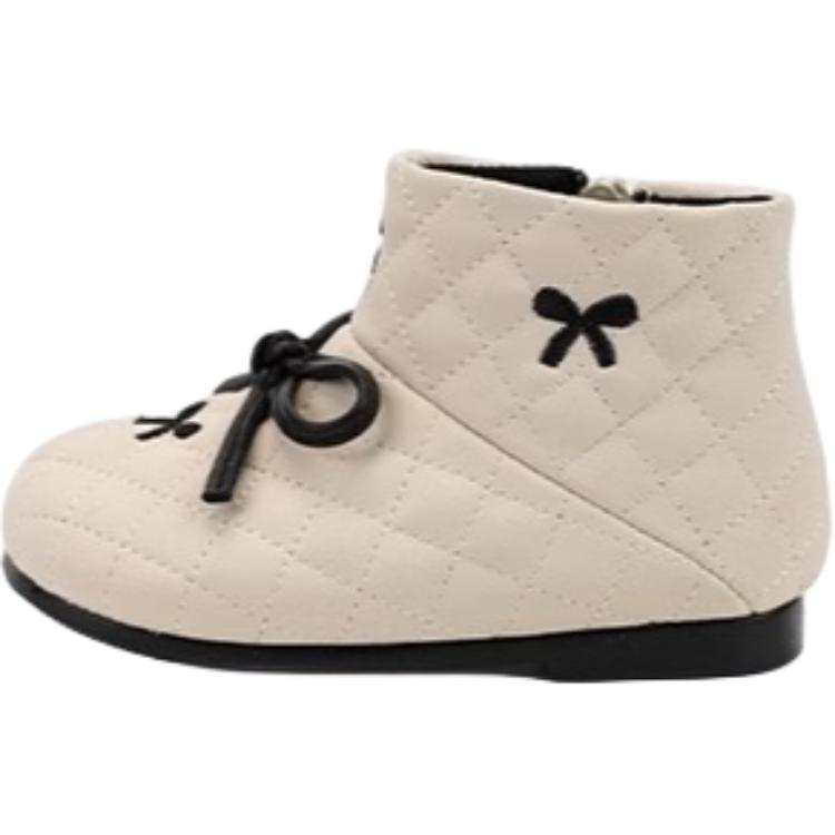 QINUOSHU Slip Resistant Anti Kick Thermal High top Toddler Shoes Infant And Toddler