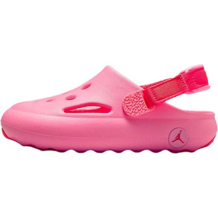 Jordan Jordan Hydrip Slip Resistant Abrasion Resistant Low top Children's Sandals Pink Children Aged 3 7 Years Old