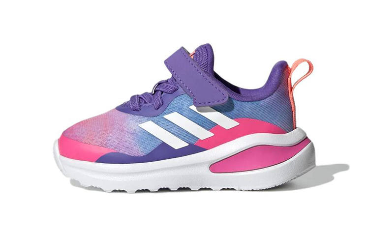 Adidas Adidas Fortarun Running Abrasion Resistant Breathable Low top Toddler Shoes Pink Purple Infant And Toddler
