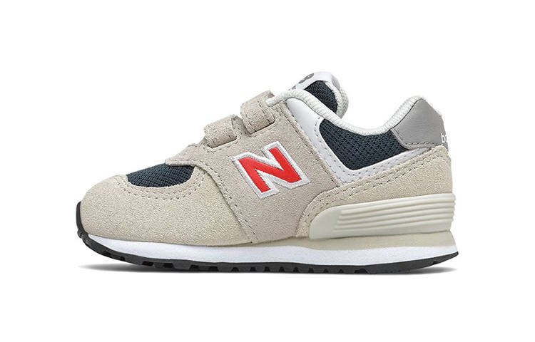 New Balance New Balance Cushioning Abrasion Resistant Breathable Low top Toddler Shoes Cream White Infant And Toddler