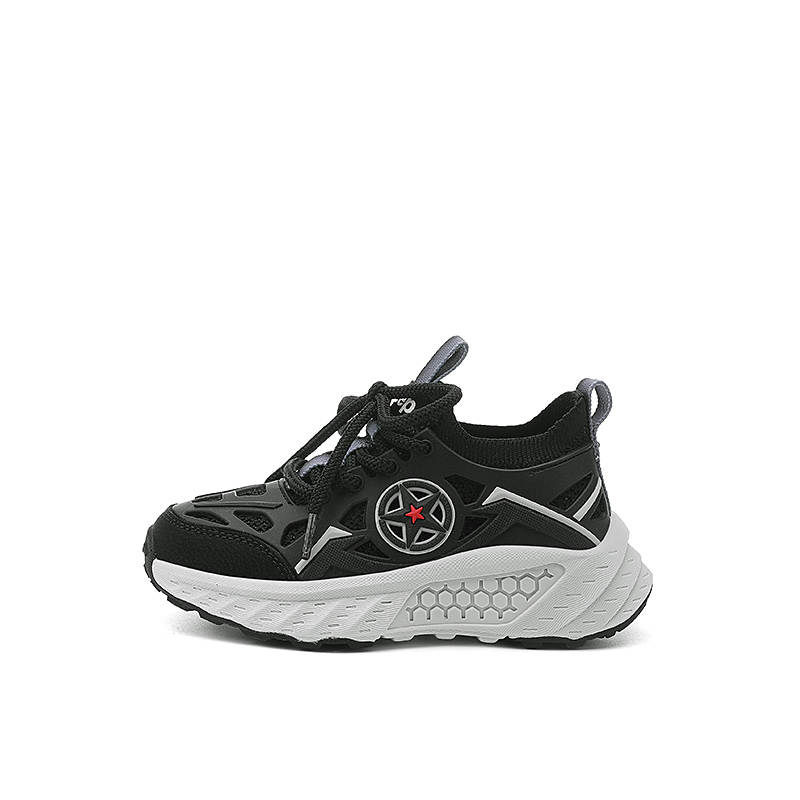 Jeep Low top Kids' Running Shoes Dark Shadow Black Kids'