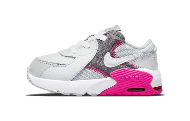 Nike Nike Air Max Excee Low top Toddler Shoes White Gray Pink Infant And Toddler