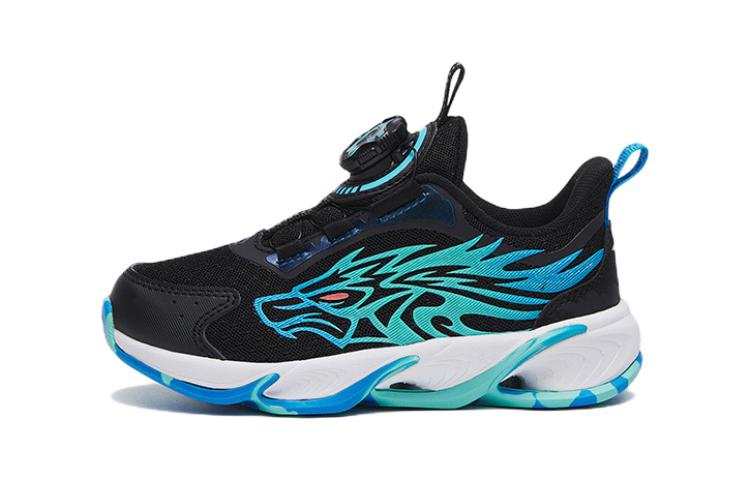 Antakids Abrasion Resistant Low top Kids' Running Shoes Black Blue Green Children Aged 3 7 Years Old
