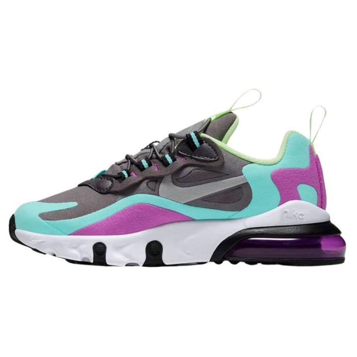 Nike Nike Air Max 270 PS Low top Kids' Running Shoes Gray Blue Children Aged 3 7 Years Old