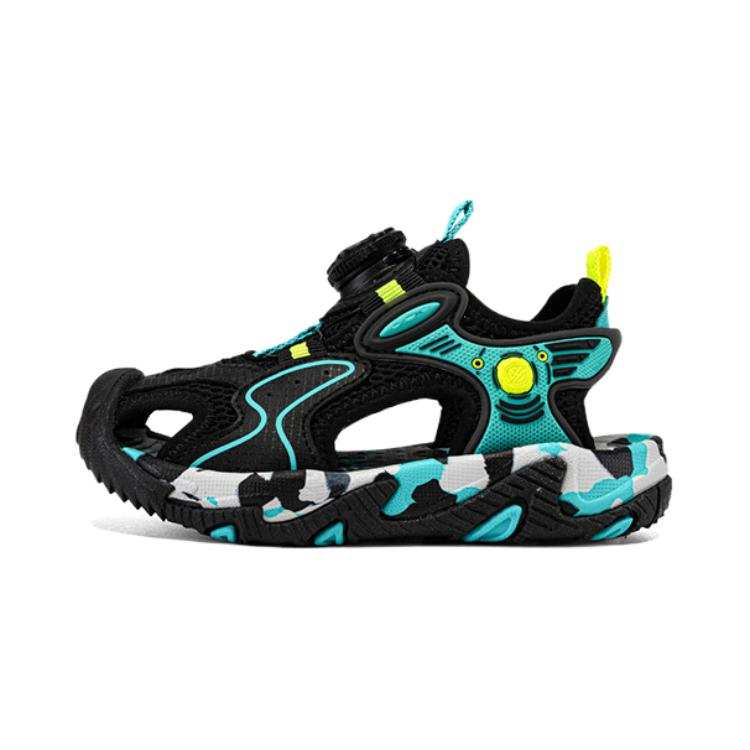 361°KIDS Abrasion Resistant Breathable Children's Sandals Black Green Children Aged 3 7 Years Old