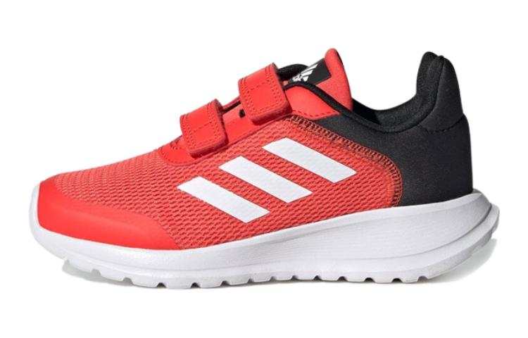 Adidas Adidas TENSAUR Run Abrasion Resistant Breathable Low top Running Shoes Red Black Kids'