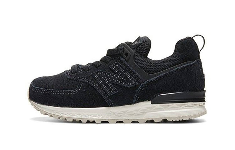 New Balance New Balance NB 574 Low top Kids' Running Shoes Classic Black Children Aged 3 7 Years Old