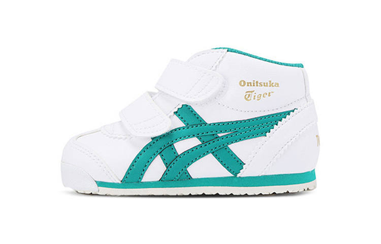 Onitsuka Tiger Mexico Mid Runner Versatile Slip Resistant Abrasion Resistant Mid top Toddler Shoes Infant And Toddler