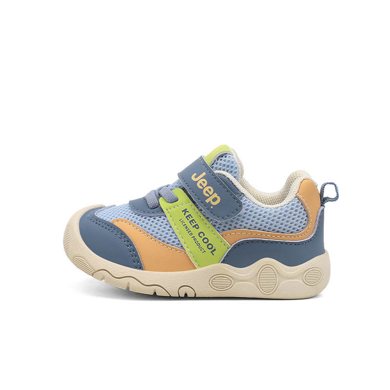 Jeep Abrasion Resistant Low top Kids Lifestyle Shoes Sky Blue Children Aged 3 7 Years Old