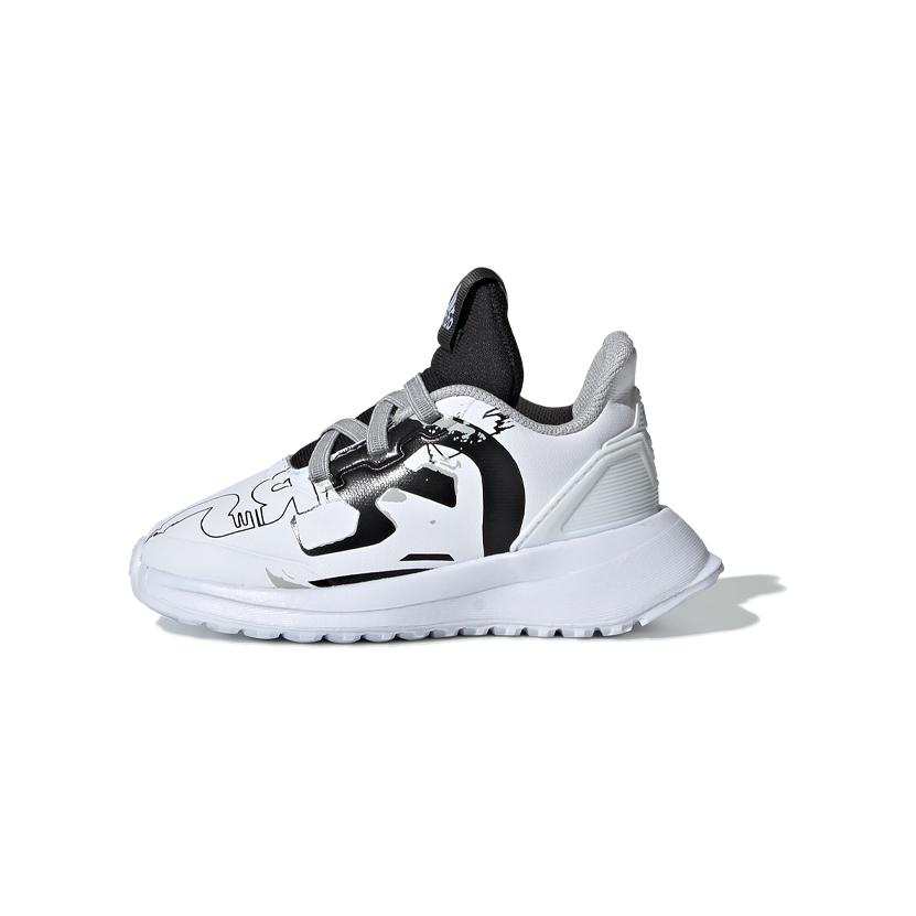 Adidas Adidas Rapidarun Starwars El I Slip Resistant Slip Resistant Low top Toddler Shoes White Black Infant And Toddler