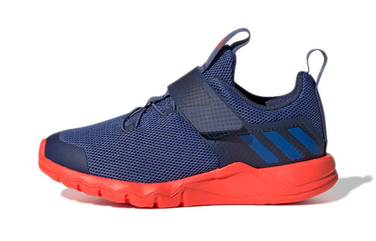 Adidas Adidas Rapidafle Wear resistant And Lightweight Low top Kids' Running Shoes Blue Children Aged 3 7 Years Old