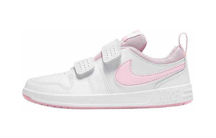 Nike Nike Pico 5 Slip Resistant Cushioning Abrasion Resistant Low top Kids' Skateboarding Shoes White Pink