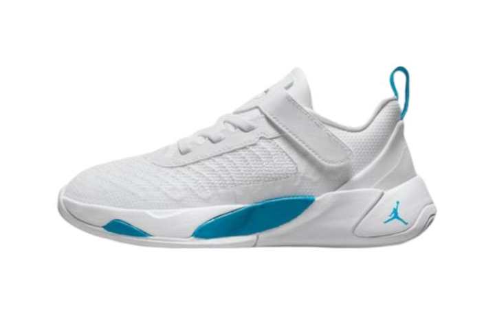 Jordan Jordan Luka 1 Luka 1 PF Cushioning Low top Performance Basketball Shoes White Blue Children Aged 3 7 Years Old