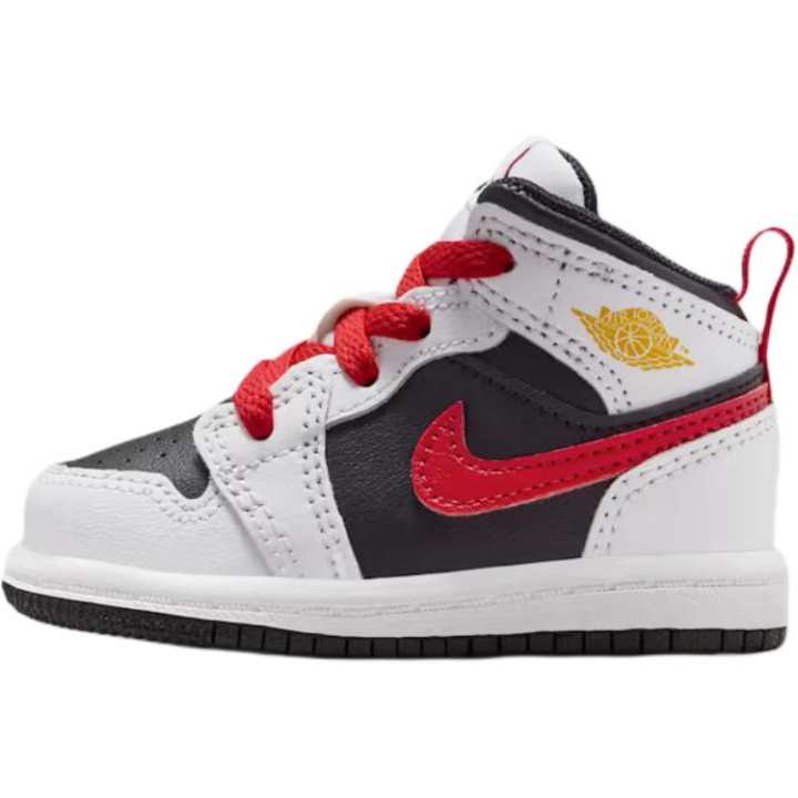 Jordan Jordan 1 Mid top Toddler Shoes White Infant And Toddler