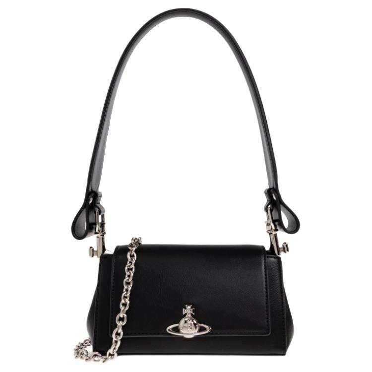 Vivienne Westwood HAZEL Polyester Crossbody Bag, Shoulder Bag Small Women's Black