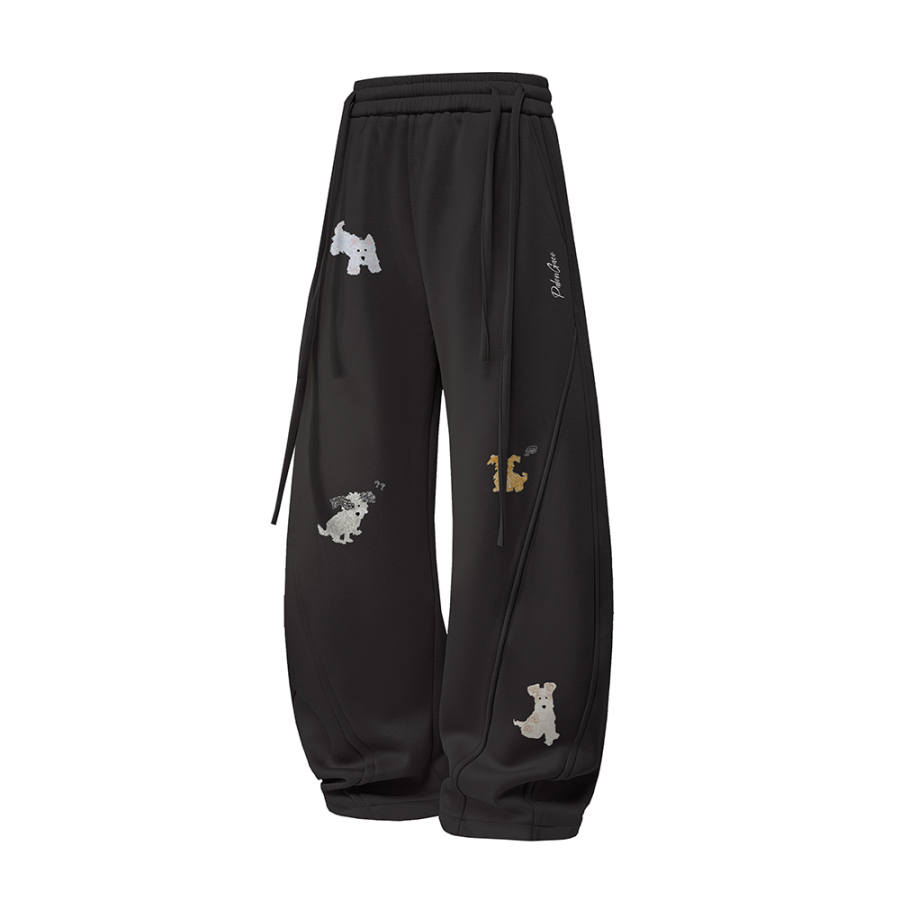 PAL ONGACO Casual Pants Unisex Moderate Sweatpants