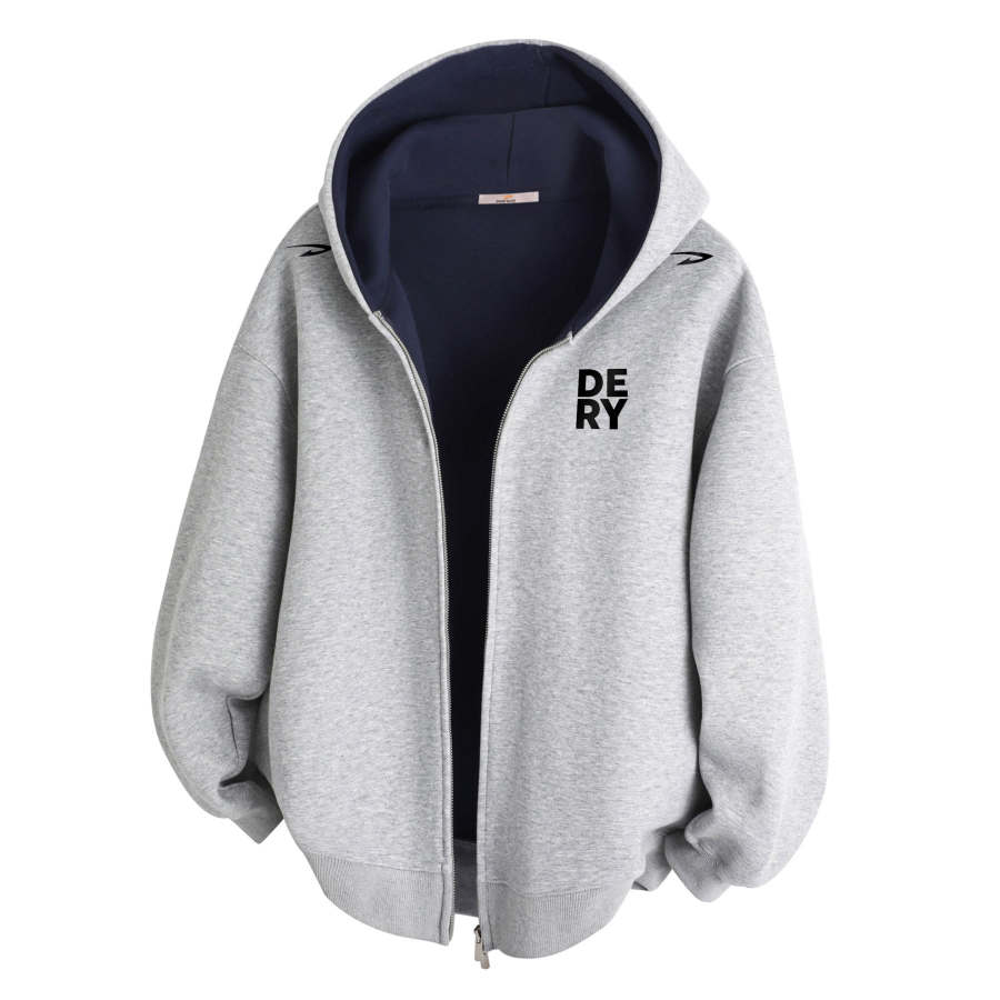 DEERWAY Sweatshirts Unisex Hooded Moderate Cardigan