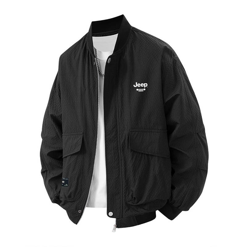 Jeep Jeep Jackets Unisex Baseball Collar Moderate Workwear