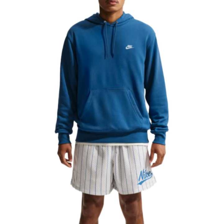 Nike Nike Club Sweatshirts Men's Blue Hooded Moderate
