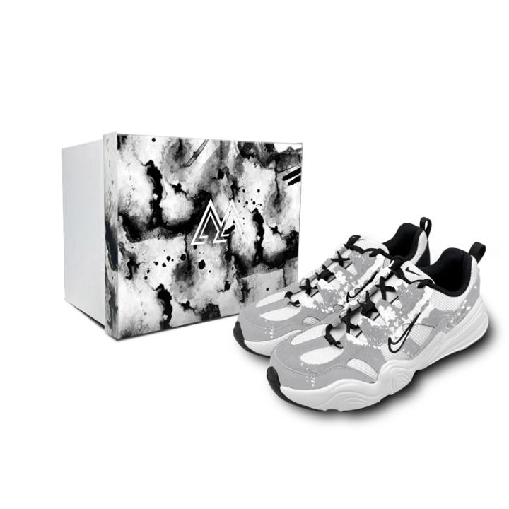 Nike Nike Tech Hera Low top Casual Shoes Women's Gray White