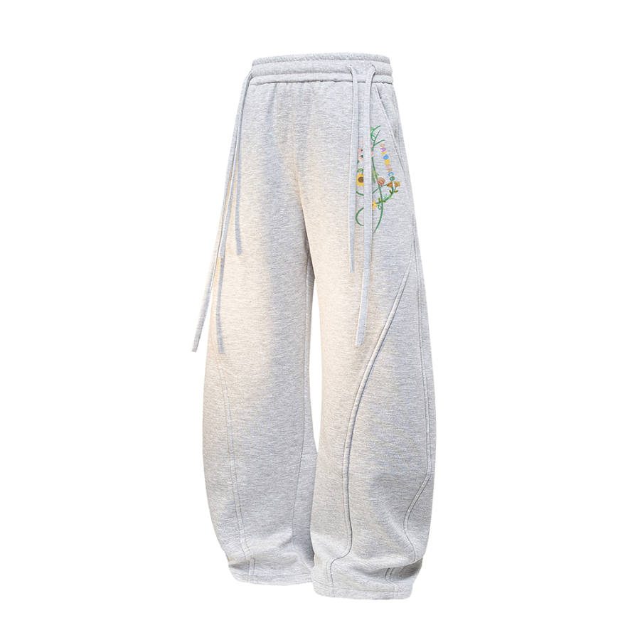 PAL ONGACO Casual Pants Unisex Moderate Sweatpants