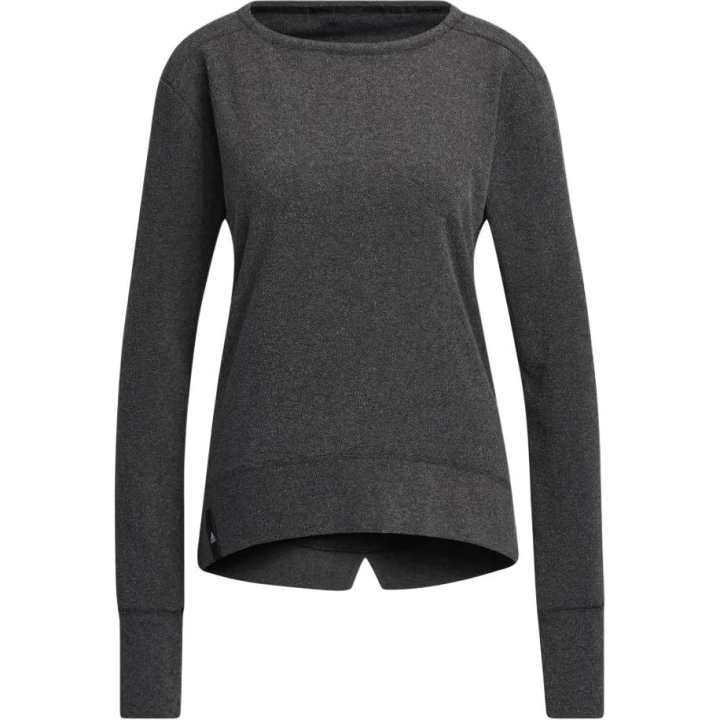 Adidas Adidas Golf Clothing Women's Black Crew Neck Moderate