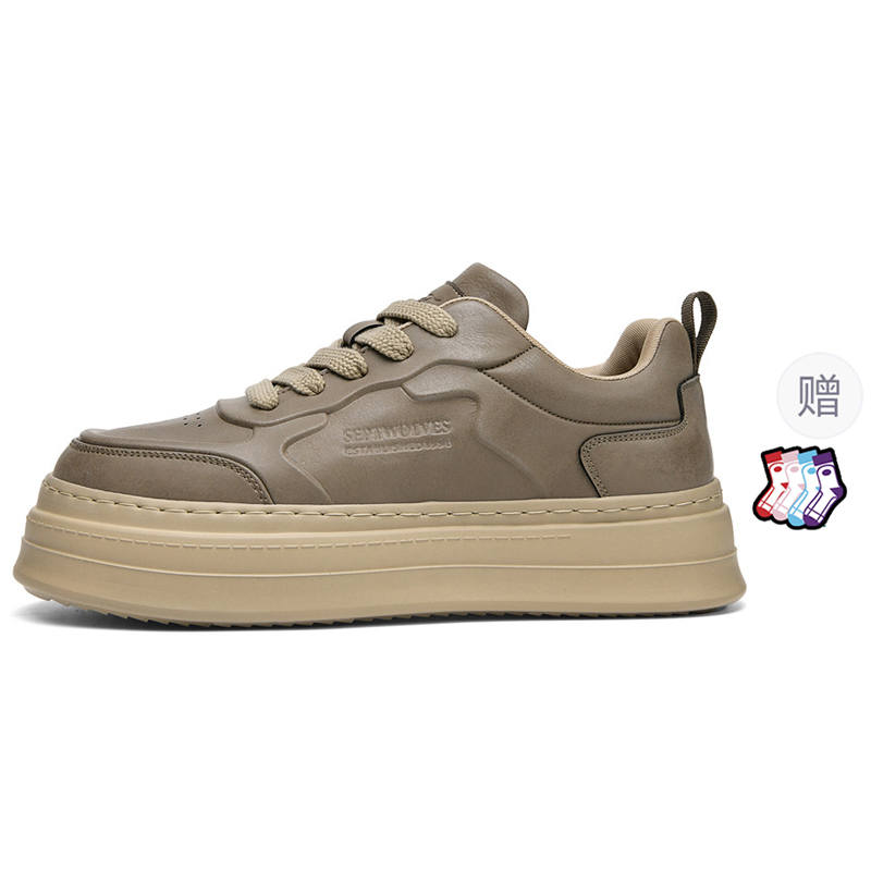 SEPTWOLVES Abrasion Resistant Lightweight Breathable Slip Resistant Low top Skateboard Shoes Men's