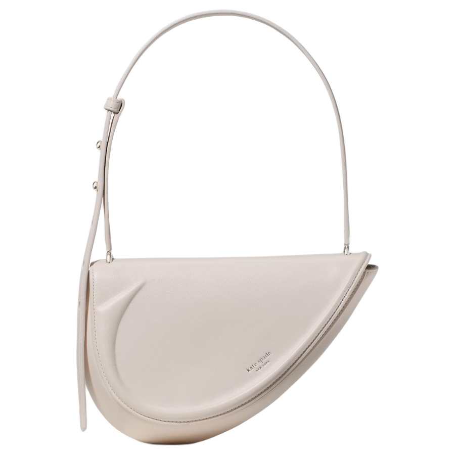Kate Spade Leather Shoulder Bag Women's Cream