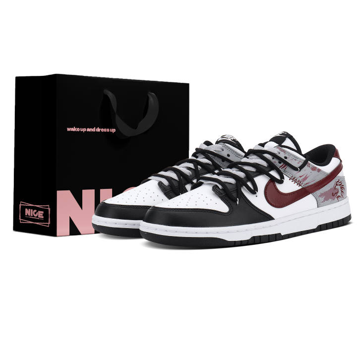 Nike Nike Dunk Slip Resistant Abrasion Resistant Slip Resistant Abrasion Resistant Low top Skateboard Shoes Unisex
