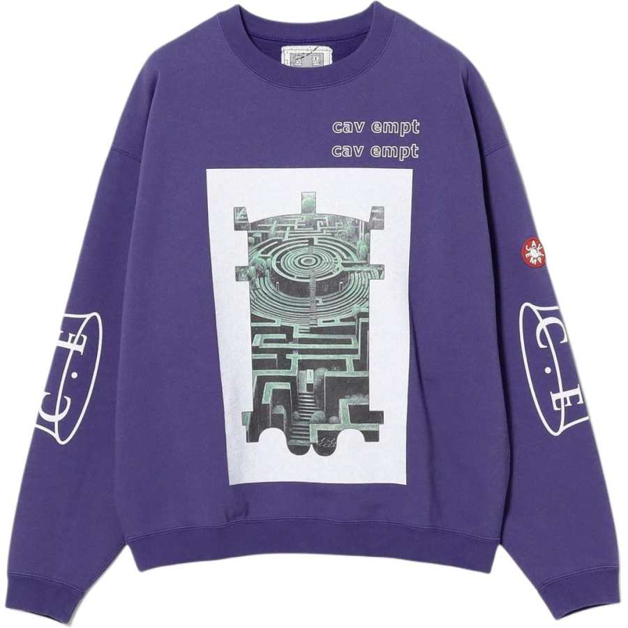 Cav Empt Cav Empt CMCTY LOOSE CREW NECK Sweatshirt Men's