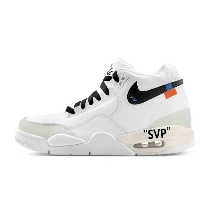 Nike Nike Flight Legacy Twilight Synthetic Leather Abrasion Resistant Abrasion Resistant Mid top Vintage Basketball Shoes