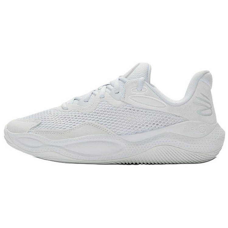 Under Armour Curry Splash 24 Slip Resistant Abrasion Resistant Low top Basketball Shoes Men's Gray