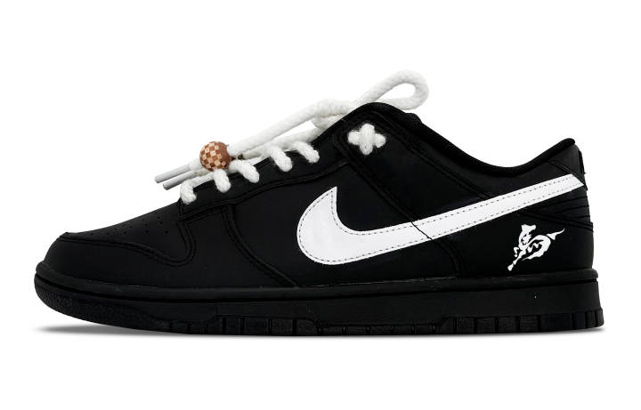 Nike Nike Dunk Sky Imagination Abrasion Resistant Low top Skateboard Shoes Unisex Black