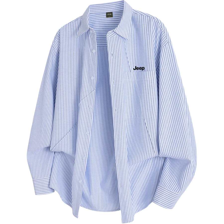 Jeep Shirts Unisex Lapel Moderate Shirt