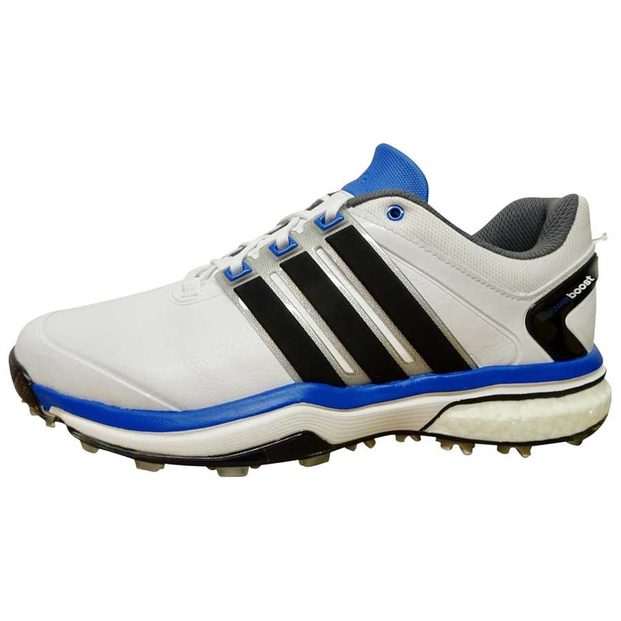 Adidas Adidas Adipower Golf Shoes Men's Black White Blue