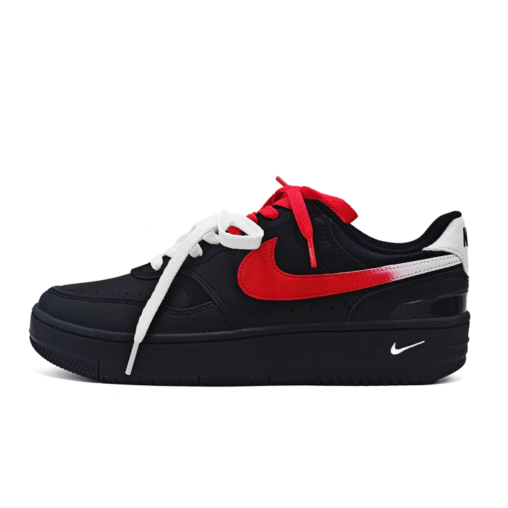 Nike Nike Gamma Force Romantic Red Tone Leather Height Increasing Low top Skateboard Shoes Unisex Red