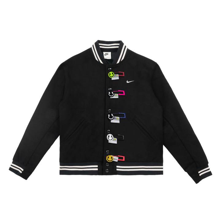 Nike Nike Puffer Jackets Unisex Black Baseball Collar Moderate Other