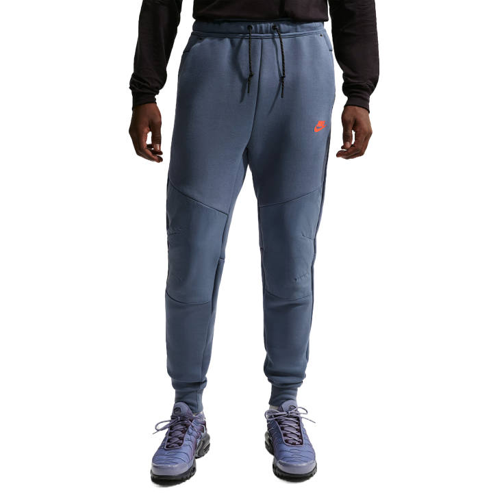 Nike Nike Casual Pants Men's Diffused Blue/Bright Dark Red Moderate Tapered Pants