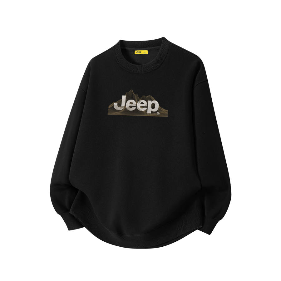 Jeep Sweatshirts Unisex Crew Neck Moderate