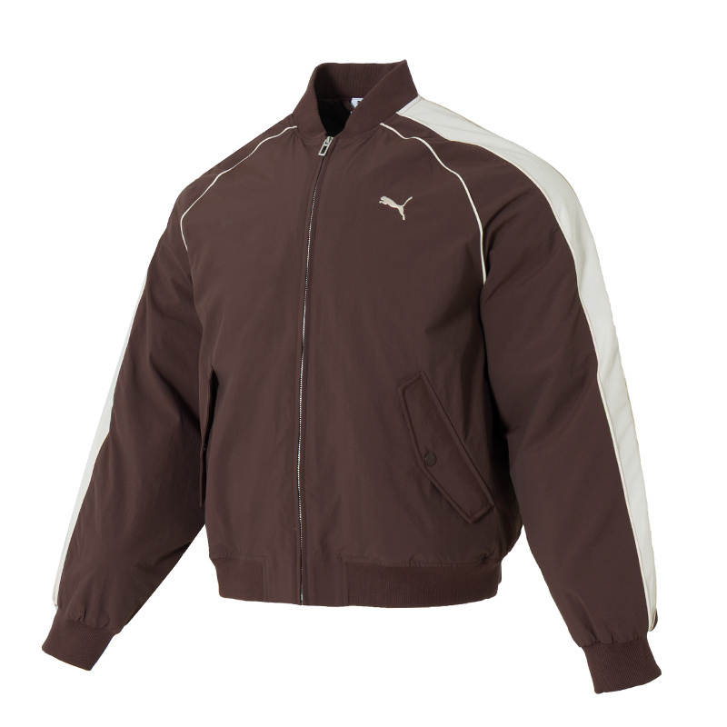 PUMA PUMA T7 Bomber Puffer Jacket Asia Version Unisex
