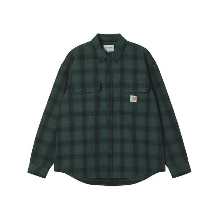 Carhartt Wip check flap-pocket shirt