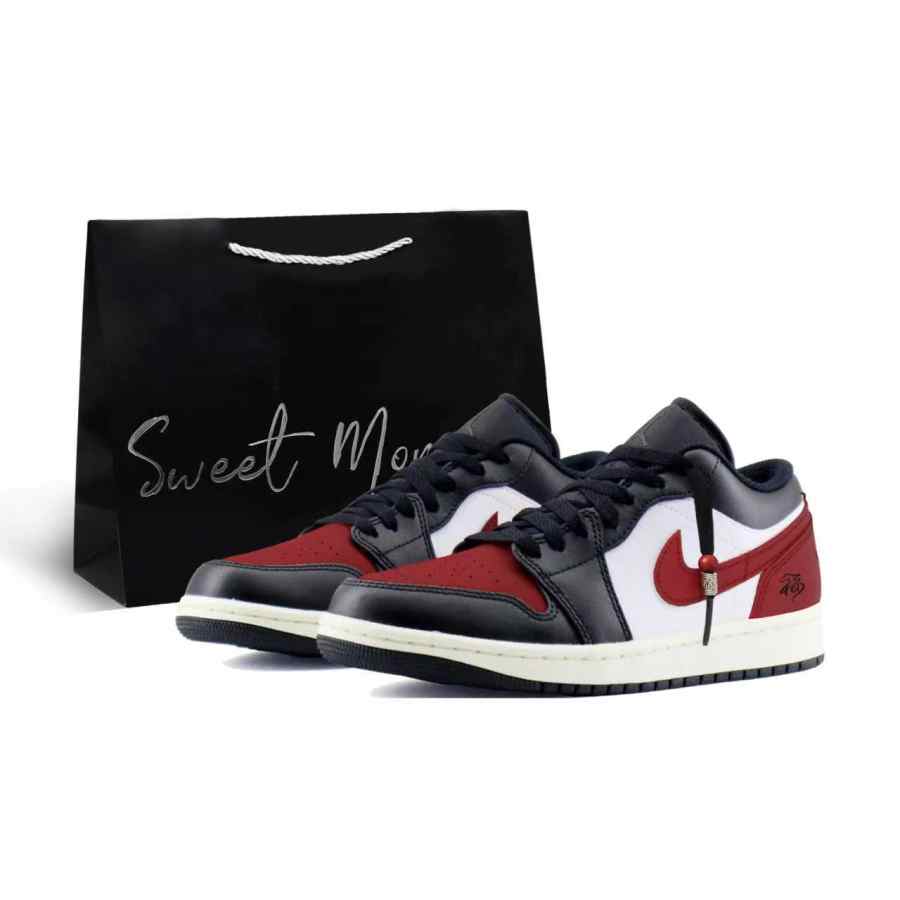 Jordan Jordan Air Jordan 1 Prosperity Core Synthetic Leather Abrasion Resistant Abrasion Resistant Low top