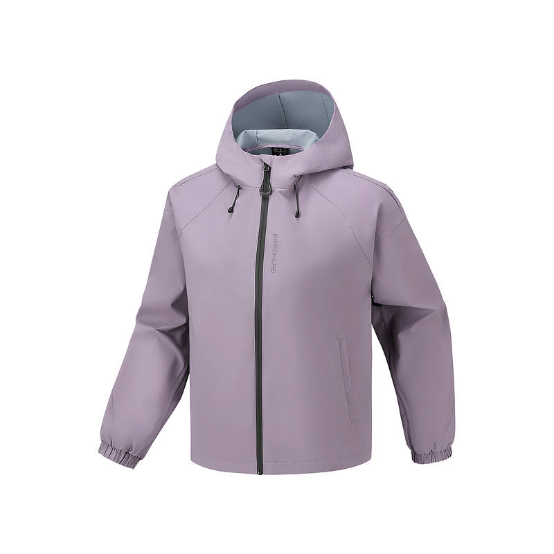 Skechers Jackets Women's Taro Purple/04PW Hooded Moderate Other