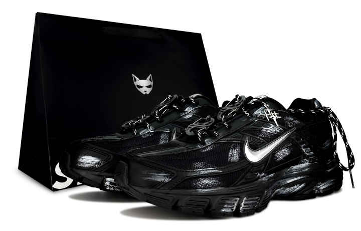 Nike Nike Initiator Abrasion Resistant Abrasion Resistant Low top Running Shoes Men's Black Silver