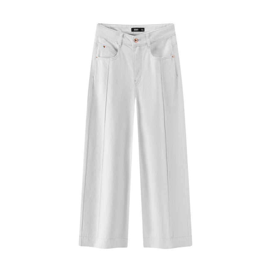 Semir Mall Same Style Women's Apparel Jeans Women's Moderate Wide Leg Pants