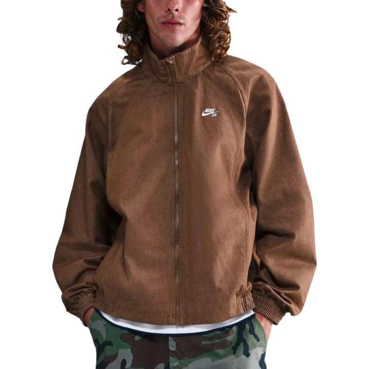 Nike Nike SB Jackets Men's Moss Brown Stand Collar Moderate Other
